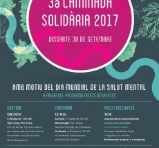 3a Camindada Solidària 2017 Dia Mundial Salut Mental | Associació de Bipolars de Catalunya